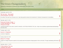 Tablet Screenshot of green-changemakers.blogspot.com