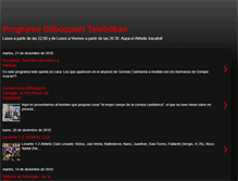 Tablet Screenshot of bilbosport-telebilbao.blogspot.com