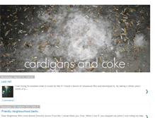 Tablet Screenshot of cardigansandcoke.blogspot.com