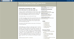 Desktop Screenshot of korean-languages.blogspot.com