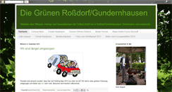 Desktop Screenshot of gruene-rossdorf.blogspot.com