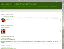 Tablet Screenshot of gruene-rossdorf.blogspot.com