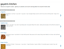 Tablet Screenshot of gayatris-kitchen.blogspot.com