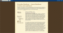 Desktop Screenshot of everydayhardware.blogspot.com