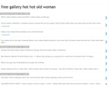 Tablet Screenshot of free-gallery-hot-hot-old-woman.blogspot.com