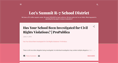 Desktop Screenshot of leessummitr-7schooldistrict.blogspot.com