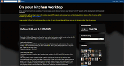 Desktop Screenshot of on-your-kitchen-worktop.blogspot.com