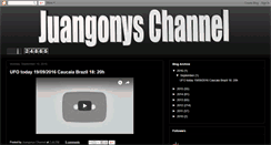 Desktop Screenshot of juangonyschannel.blogspot.com