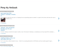 Tablet Screenshot of pimpmynetbook.blogspot.com