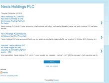 Tablet Screenshot of nexisholdings.blogspot.com