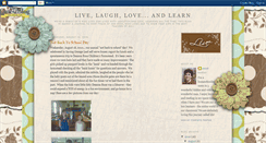 Desktop Screenshot of livelaughlove-learn.blogspot.com