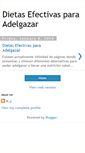 Mobile Screenshot of dietasefectivasparaadelgazar.blogspot.com