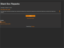 Tablet Screenshot of blackboxrepacks.blogspot.com