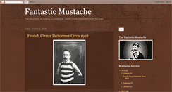 Desktop Screenshot of fantasticmustache.blogspot.com