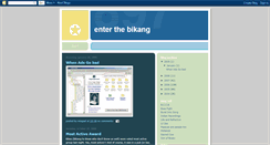 Desktop Screenshot of bikang.blogspot.com