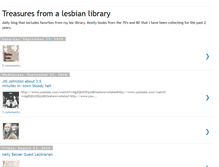 Tablet Screenshot of lesbiantreasures.blogspot.com