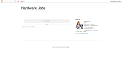 Desktop Screenshot of hardwarejobs.blogspot.com