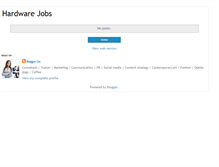 Tablet Screenshot of hardwarejobs.blogspot.com