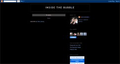 Desktop Screenshot of insidethebubble-insidethebubble.blogspot.com