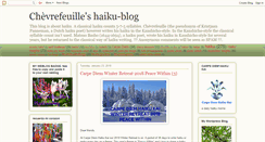 Desktop Screenshot of chevrefeuilleshaikublog.blogspot.com