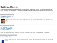 Tablet Screenshot of bubbleandsqueakrecipes.blogspot.com
