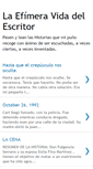 Mobile Screenshot of laefimeravidadelescritor.blogspot.com