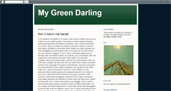 Desktop Screenshot of mygreendarling.blogspot.com