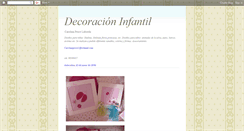 Desktop Screenshot of decoracioninfantilcarolinapesce.blogspot.com