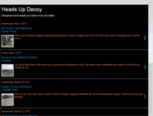 Tablet Screenshot of headsupdecoy.blogspot.com