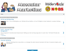 Tablet Screenshot of muscularmarketing.blogspot.com