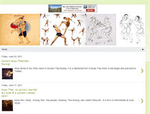 Tablet Screenshot of muaythai-club.blogspot.com