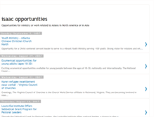 Tablet Screenshot of isaacopportunities.blogspot.com