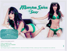 Tablet Screenshot of monicasanzsexy.blogspot.com