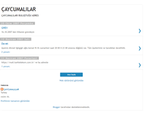 Tablet Screenshot of caycumalilar.blogspot.com