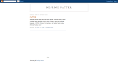 Desktop Screenshot of dejligepatter.blogspot.com