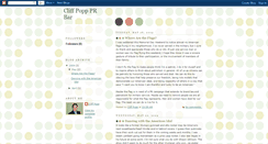 Desktop Screenshot of cliffpoppprbar.blogspot.com