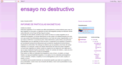 Desktop Screenshot of guiasdeensayonodestructivo.blogspot.com