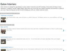 Tablet Screenshot of eatoninteriors.blogspot.com