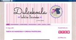 Desktop Screenshot of dulcekoala.blogspot.com