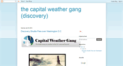 Desktop Screenshot of capitalweathergang.blogspot.com