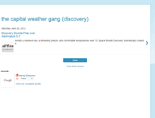 Tablet Screenshot of capitalweathergang.blogspot.com