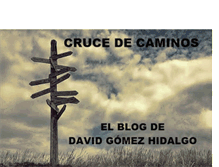 Tablet Screenshot of crucesdecaminos.blogspot.com