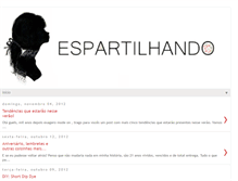 Tablet Screenshot of espartilhando.blogspot.com