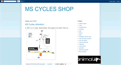 Desktop Screenshot of mscycles.blogspot.com