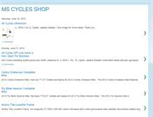 Tablet Screenshot of mscycles.blogspot.com