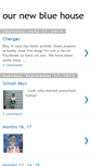 Mobile Screenshot of ournewbluehouse.blogspot.com