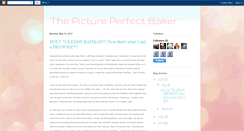 Desktop Screenshot of pictureperfectbaker.blogspot.com