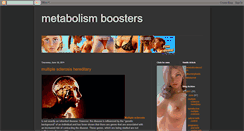 Desktop Screenshot of metabolismboosters.blogspot.com