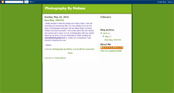 Desktop Screenshot of melissaburnsphotography.blogspot.com