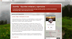 Desktop Screenshot of joomla-apuntes-curso.blogspot.com